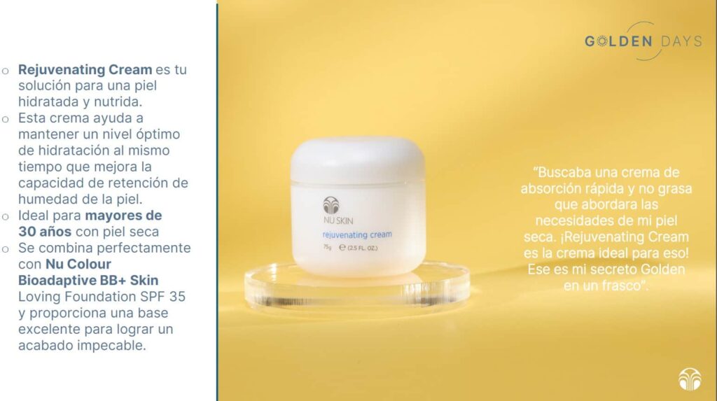 Rejuvenating Cream, crema hidratante de noche