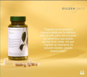 Golden Days julio  24. 20% DTO en Pharmanex Tēgreen (120 cápsulas)