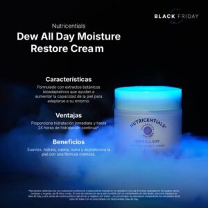 Nutricentials Dew All Day hidratante – Black Friday 2025