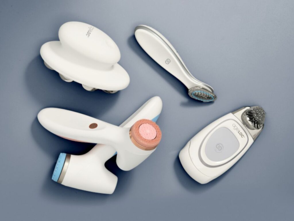 Dispositivos de belleza ageLOC para cuidado facial y corporal en casa