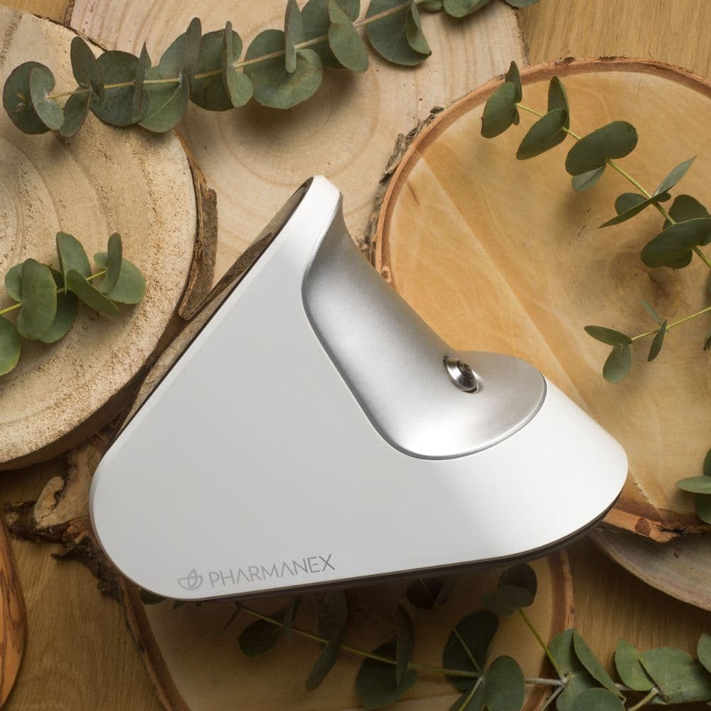 Escáner biofotónico Pharmanex midiendo antioxidantes